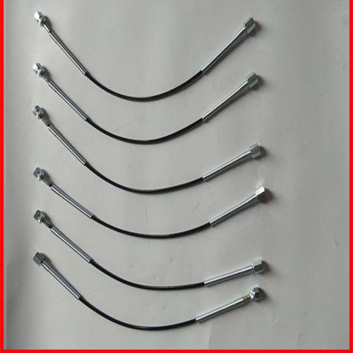 Hydraulic oil pipe with four layers of steel wire winding and ultra-high pressure working pressure o