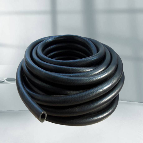 Hydraulic braided rubber hose for excavator breaking hammer, resistant to high-pressure pulse impact
